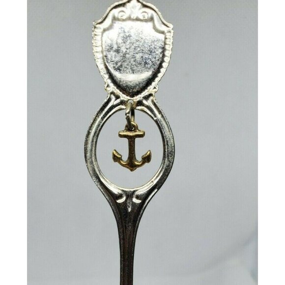 St Johns Anchor Charm Mini Collectible Spoon - Vintage Home Décor Shelf Sitter - Picture 9 of 11